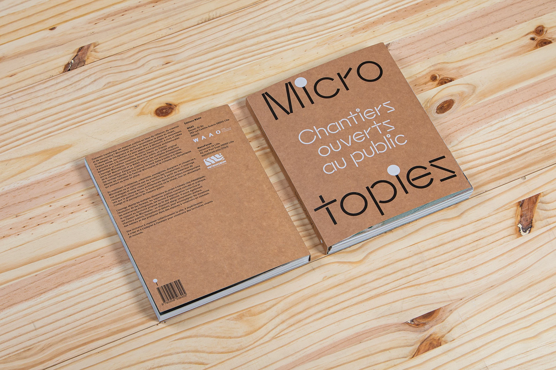 Livre Microtopies &ndash; Chantiers ouverts au public (waao)